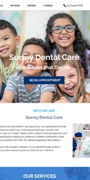 More Dentistry Website Templates